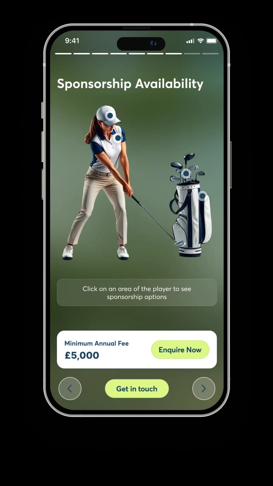 Sports Agent X app — plan your season, sponsorship availability and your commercial profile